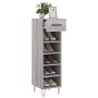 Zapatero madera de ingeniería gris Sonoma 30x35x105 cm de vidaXL, Armarios y almacenamiento - Ref: Foro24-829674, Precio: 57,...