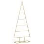 Árbol de Navidad de metal con soporte Dorado 90 cm en Decoración Festiva y Estacional | Comprar online en Foru.es