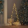 Árbol de Navidad de metal con soporte Dorado 90 cm en Decoración Festiva y Estacional | Comprar online en Foru.es