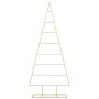 Árbol de Navidad de metal con soporte Dorado 150 cm en Decoración Festiva y Estacional | Comprar online en Foru.es