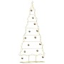 Árbol de Navidad de metal con soporte Dorado 180 cm en Decoración Festiva y Estacional | Comprar online en Foru.es