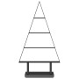 Árbol de Navidad de metal con soporte Negro 60 cm Acero en Decoración Festiva y Estacional | Comprar online en Foru.es