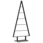 Árbol de Navidad de metal con soporte Negro 90 cm Acero en Decoración Festiva y Estacional | Comprar online en Foru.es