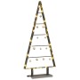 Árbol de Navidad de metal con soporte Negro 90 cm Acero en Decoración Festiva y Estacional | Comprar online en Foru.es
