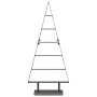 Árbol de Navidad de metal con soporte Negro 90 cm Acero en Decoración Festiva y Estacional | Comprar online en Foru.es