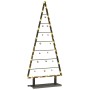 Árbol de Navidad de metal con soporte Negro 125 cm Acero en Decoración Festiva y Estacional | Comprar online en Foru.es