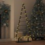 Árbol de Navidad de metal con soporte Negro 125 cm Acero en Decoración Festiva y Estacional | Comprar online en Foru.es