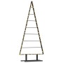 Árbol de Navidad de metal con soporte Negro 150 cm Acero en Decoración Festiva y Estacional | Comprar online en Foru.es