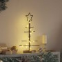 Árbol de Navidad de metal con soporte Negro 60 cm en Decoración Festiva y Estacional | Comprar online en Foru.es