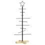 Árbol de Navidad de metal con soporte Negro 90 cm en Decoración Festiva y Estacional | Comprar online en Foru.es