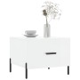 Mesa de centro madera de ingeniería brillo blanco 50x50x40 cm de vidaXL, Mesas de centro - Ref: Foro24-829416, Precio: 43,74 ...
