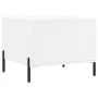 Engineered wood white gloss coffee table 50x50x40 cm by vidaXL, Coffee table - Ref: Foro24-829416, Price: 43,74 €, Discount: %