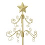 Árbol de Navidad de metal con soporte Dorado 150 cm en Decoración Festiva y Estacional | Comprar online en Foru.es