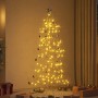 Árbol de Navidad de metal con soporte Dorado 180 cm en Decoración Festiva y Estacional | Comprar online en Foru.es