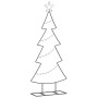 Árbol de Navidad de metal con soporte Negro 125 cm Acero en Decoración Festiva y Estacional | Comprar online en Foru.es