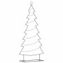 Árbol de Navidad de metal con soporte Negro 210 cm Acero en Decoración Festiva y Estacional | Comprar online en Foru.es