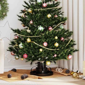 Soporte para Árbol de Navidad Negro 40 x 40 x 21 cm Acero en Decoración Festiva y Estacional | Comprar online en Foru.es