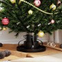 Soporte para Árbol de Navidad Negro 40 x 40 x 21 cm Acero en Decoración Festiva y Estacional | Comprar online en Foru.es