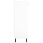 Zapatero madera de ingeniería blanco 60x35x105 cm de vidaXL, Armarios y almacenamiento - Ref: Foro24-829628, Precio: 60,46 €,...