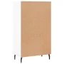 Zapatero madera de ingeniería blanco 60x35x105 cm de vidaXL, Armarios y almacenamiento - Ref: Foro24-829628, Precio: 60,46 €,...