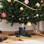 Soporte para Árbol de Navidad Verde 49 x 49 x 15,5 cm Acero en Decoración Festiva y Estacional | Comprar online en Foru.es