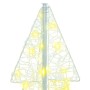 Árbol de Navidad con 100 LED Cálido 120 cm Acrílico en Decoración Festiva y Estacional | Comprar online en Foru.es