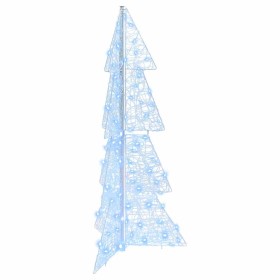 Árbol de Navidad con 100 LED Frío 120 cm Acrílico en Decoración Festiva y Estacional | Comprar online en Foru.es