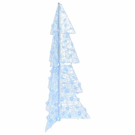 Árbol de Navidad con 100 LED Frío 120 cm Acrílico en Decoración Festiva y Estacional | Comprar online en Foru.es
