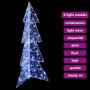 Árbol de Navidad con 100 LED Frío 120 cm Acrílico en Decoración Festiva y Estacional | Comprar online en Foru.es