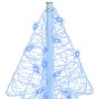 Árbol de Navidad con 100 LED Azul 120 cm Acrílico en Decoración Festiva y Estacional | Comprar online en Foru.es