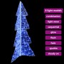 Árbol de Navidad con 100 LED Azul 120 cm Acrílico en Decoración Festiva y Estacional | Comprar online en Foru.es