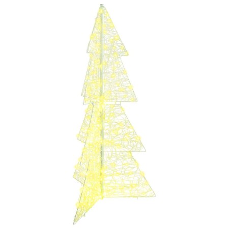 Árbol de Navidad con 160 LED Cálido 150 cm Acrílico en Decoración Festiva y Estacional | Comprar online en Foru.es