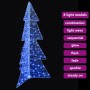 Árbol de Navidad con 160 LED Azul 150 cm Acrílico en Decoración Festiva y Estacional | Comprar online en Foru.es