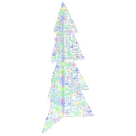 Árbol de Navidad con 160 LED Multicolor 150 cm Acrílico en Decoración Festiva y Estacional | Comprar online en Foru.es