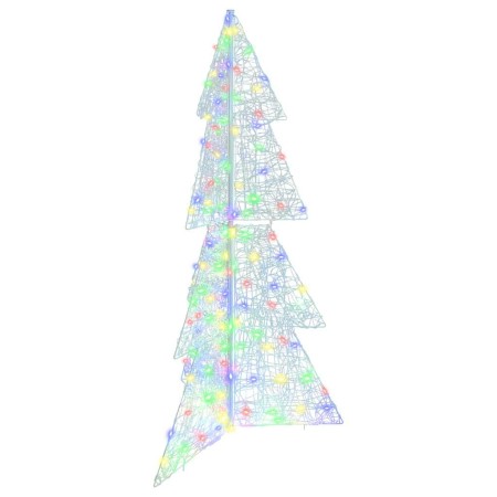 Árbol de Navidad con 160 LED Multicolor 150 cm Acrílico en Decoración Festiva y Estacional | Comprar online en Foru.es
