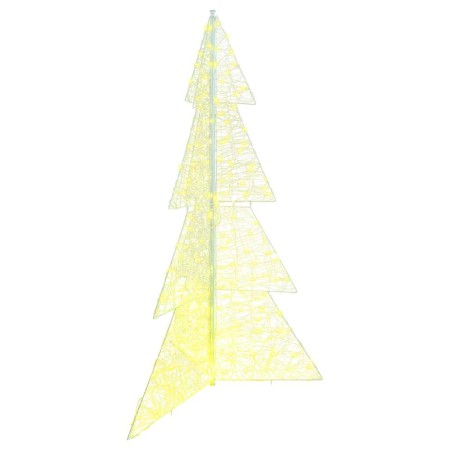Árbol de Navidad con 240 LED Cálido 180 cm Acrílico en Decoración Festiva y Estacional | Comprar online en Foru.es