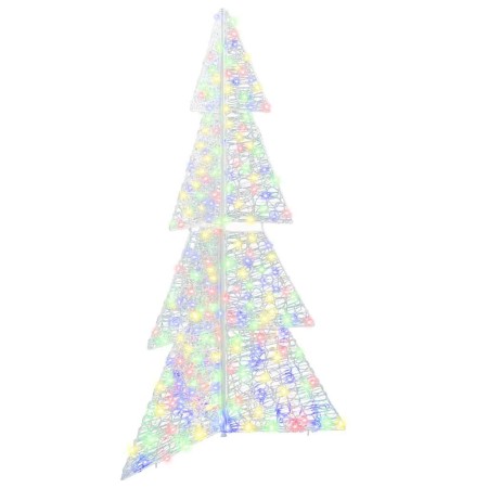 Árbol de Navidad con 240 LED Multicolor 180 cm Acrílico en Decoración Festiva y Estacional | Comprar online en Foru.es