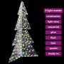 Árbol de Navidad con 240 LED Multicolor 180 cm Acrílico en Decoración Festiva y Estacional | Comprar online en Foru.es