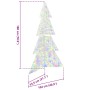 Árbol de Navidad con 240 LED Multicolor 180 cm Acrílico en Decoración Festiva y Estacional | Comprar online en Foru.es