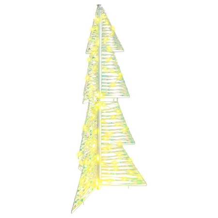 Árbol de Navidad con 100 LED Cálido 120 cm PET en Decoración Festiva y Estacional | Comprar online en Foru.es