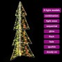 Árbol de Navidad con 160 LED Cálido 150 cm PET en Decoración Festiva y Estacional | Comprar online en Foru.es