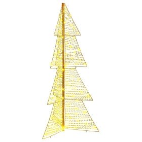 Árbol de Navidad con 160 LED Cálido 150 cm PET en Decoración Festiva y Estacional | Comprar online en Foru.es