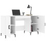 Escritorio madera de ingeniería blanco 140x50x75 cm de vidaXL, Escritorios - Ref: Foro24-829548, Precio: 122,68 €, Descuento: %