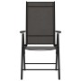 Juego de comedor para jardín 7 piezas aluminio negro de vidaXL, Conjuntos de jardín - Ref: Foro24-3200603, Precio: 512,75 €, ...