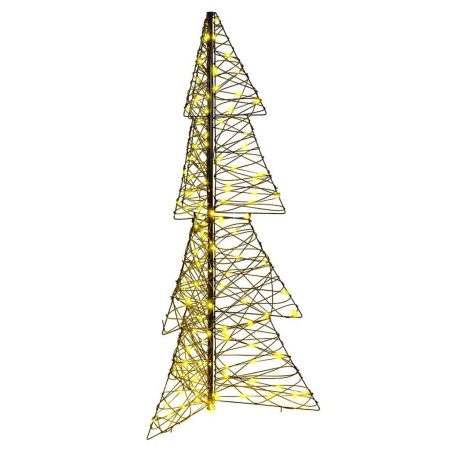 Árbol de Navidad con 160 LED Cálido 150 cm Ratán en Decoración Festiva y Estacional | Comprar online en Foru.es