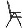 Juego de comedor para jardín 7 piezas aluminio negro de vidaXL, Conjuntos de jardín - Ref: Foro24-3200603, Precio: 512,75 €, ...