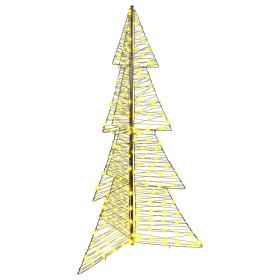 Árbol de Navidad con 240 LED Cálido 180 cm Ratán en Decoración Festiva y Estacional | Comprar online en Foru.es
