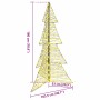 Árbol de Navidad con 240 LED Cálido 180 cm Ratán en Decoración Festiva y Estacional | Comprar online en Foru.es