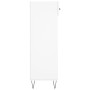 Zapatero madera de ingeniería blanco 60x35x105 cm de vidaXL, Armarios y almacenamiento - Ref: Foro24-829604, Precio: 57,31 €,...
