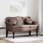 Banco Chesterfield Marrón 120.5 x 65 x 75 cm Cuero sintético en Bancos | Comprar online en Foru.es